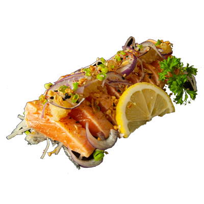 Salmon Tataki