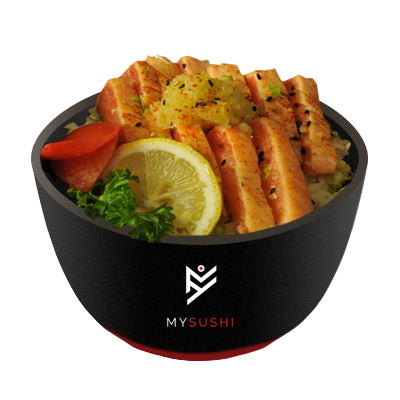 Salmon Tataki don