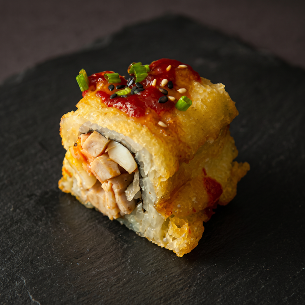 Seafood Crunch Roll (6 pieces)