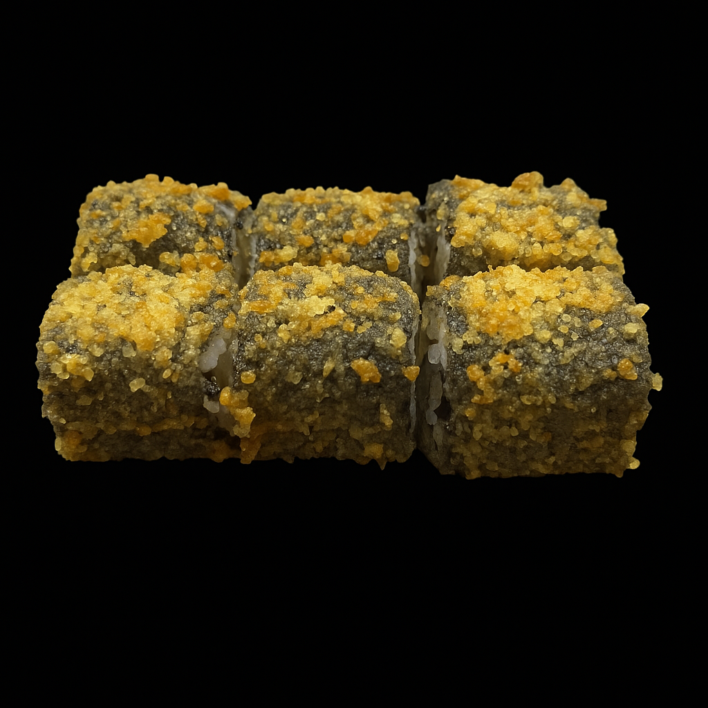 Halloween Salmon crunch roll