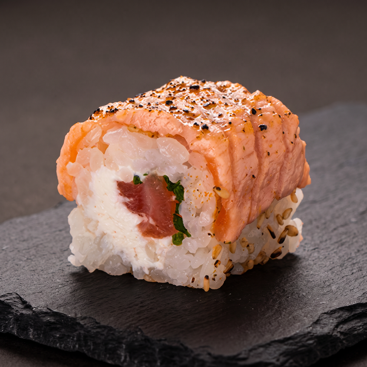 Aburi Fresh Roll (6 pieces)