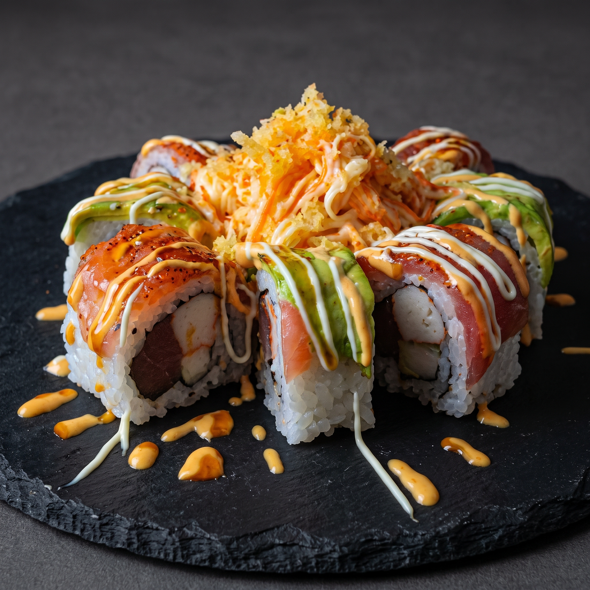 Volcano Roll (8 pieces)
