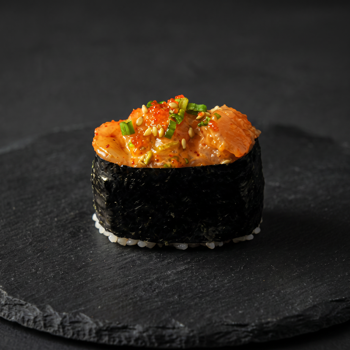Salmon Gunkan (2 pieces)