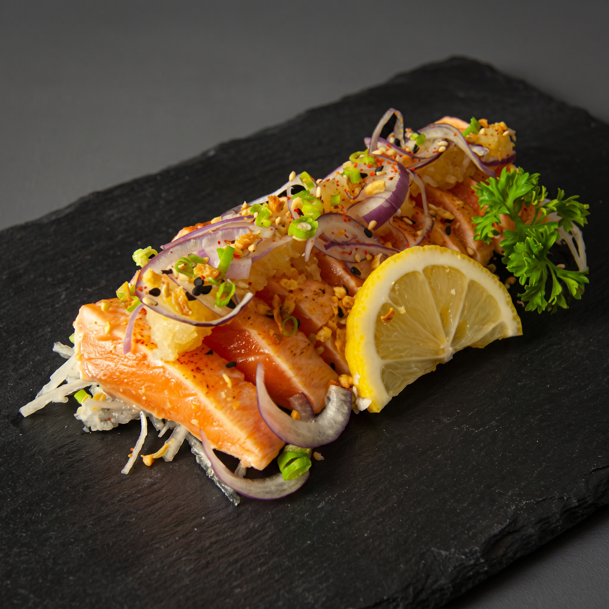 Salmon Tataki (100g)