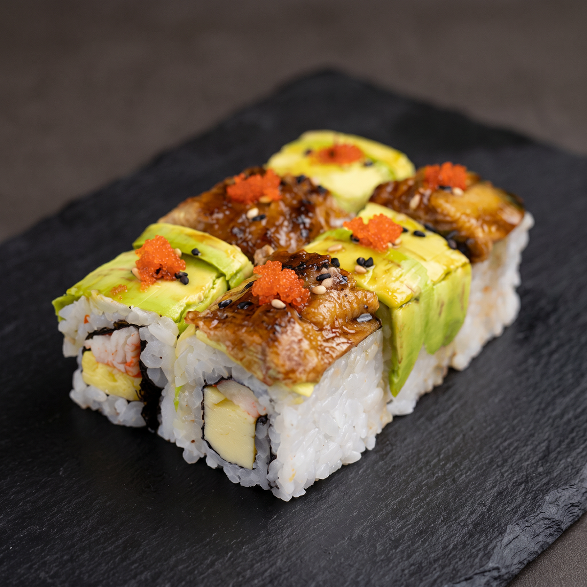 Dragon Roll (6 pieces)